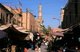 China: Busy market street in the Old Town, Kashgar, Xinjiang Province