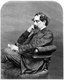 England / UK: Charles Dickens, English writer and social critic (1812–1870). Dickens in later life