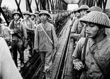 The First Indochina War (also known as the French Indochina War, Anti-French War, Franco-Vietnamese War, Franco-Vietminh War, Indochina War, Dirty War in France, and Anti-French Resistance War in contemporary Vietnam) was fought in French Indochina from December 19, 1946, until August 1, 1954.

The war took place between the French Union's French Far East Expeditionary Corps, led by France and supported by Emperor Bảo Đại's Vietnamese National Army against the Việt Minh, led by Hồ Chí Minh and Võ Nguyên Giáp.

Most of the fighting took place in Tonkin in Northern Vietnam, although the conflict engulfed the entire country and also extended into the neighboring French Indochina protectorates of Laos and Cambodia. The war ended in French defeat at Dien Bien Phu in 1954.