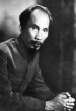 Hồ Chí Minh, born Nguyễn Sinh Cung and also known as Nguyễn Ái Quốc (19 May 1890 – 3 September 1969) was a Vietnamese Communist revolutionary leader who was prime minister (1946–1955) and president (1945–1969) of the Democratic Republic of Vietnam (North Vietnam).<br/><br/>

He formed the Democratic Republic of Vietnam and led the Viet Cong during the Vietnam War until his death. Hồ led the Viet Minh independence movement from 1941 onward, establishing the communist-governed Democratic Republic of Vietnam in 1945 and defeating the French Union in 1954 at Dien Bien Phu.<br/><br/>

He lost political power inside North Vietnam in the late 1950s, but remained as the highly visible figurehead president until his death.