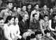 Vietnam: Ho Chi Minh (1890-1969) with a visiting delegation of young people from southern Vietnam, 1949