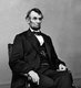 USA: Abraham Lincoln (1809 - 1865), Anthony Berger, 1864