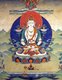 China / Tibet: Painted tanka of Kunzang Akor, the meditational form of the Bon or Bon Po deity Shenla Okar, c. 18th-19th century