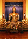 Wat Traimit is a Thai Buddhist temple found in the Chinatown area of Bangkok. It is chiefly known for housing the world's largest solid gold Buddha figure, the Phra Phuttha Maha Suwan Patimakon. The image is also the largest solid gold statue of any kind in the world.