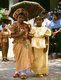 Sri Lanka: Two children dressed as Sri Lankan nobility at a temple festival in Avissawella