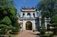 Vietnam: Van Mieu Gate, the front entrance to the Temple of Literature (Van Mieu), Hanoi