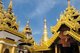 Burma / Myanmar: Shrine roofs within the Shwedagon Pagoda complex, Yangon (Rangoon)