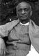 India: Vallabhbhai Jhaverbhai Patel (1875-1950), a leading member of the Indian National Congress and one of the founding father's of the Republic of India, October 1949