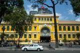 Saigon's General Post Office, next to Notre Dame Cathedral, was built between 1886 and 1891. Designed by Gustave Eiffel (of Eiffel Tower fame), the vaulted interior is reminiscent of a grand 19th century European train station.<br/><br/>

Former Emperor Bảo Đại made Saigon the capital of the State of Vietnam in 1949 with himself as head of state. After the Việt Minh gained control of North Vietnam in 1954, it became common to refer to the Saigon government as 'South Vietnam'.<br/><br/>

The government was renamed the Republic of Vietnam when Bảo Đại was deposed by his Prime Minister Ngo Dinh Diem in a fraudulent referendum in 1955. Saigon and Cholon, an adjacent city with many Sino-Vietnamese residents, were combined into an administrative unit called Đô Thành Sài Gòn (Capital City Saigon).<br/><br/>