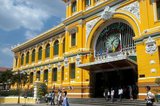Saigon's General Post Office, next to Notre Dame Cathedral, was built between 1886 and 1891. Designed by Gustave Eiffel (of Eiffel Tower fame), the vaulted interior is reminiscent of a grand 19th century European train station.<br/><br/>

Former Emperor Bảo Đại made Saigon the capital of the State of Vietnam in 1949 with himself as head of state. After the Việt Minh gained control of North Vietnam in 1954, it became common to refer to the Saigon government as 'South Vietnam'.<br/><br/>

The government was renamed the Republic of Vietnam when Bảo Đại was deposed by his Prime Minister Ngo Dinh Diem in a fraudulent referendum in 1955. Saigon and Cholon, an adjacent city with many Sino-Vietnamese residents, were combined into an administrative unit called Đô Thành Sài Gòn (Capital City Saigon).<br/><br/>