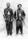 Indonesia / Sumatra: Three Acehnese warriors. Henricus Marinus Neeb, c. 1900. Aceh War (1873 - 1914)