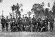 Indonesia / Sumatra: Dutch officers and troops at Banda Aceh, 1874. Aceh War (1873 - 1914)