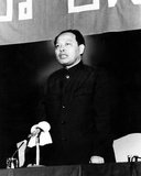 Ieng Sary, Khmer Rouge 'Brother No 3', was born Kim Trang in Tra Vinh Province, Vietnam, in 1924. He was Deputy Prime Minister and Foreign Minister of Democratic Kampuchea from 1975 to 1979 and held several senior positions in the Khmer Rouge until his defection in 1996. 

He was married to Ieng Thirith, former Khmer Rouge Social Affairs Minister. Ieng Sary died in detention while on trial for genocide, 14 March, 2013, aged 87 years.