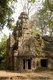 Cambodia: A Fire Shrine or dharmasalla (pilgrims' rest house) near the eastern entrance to the main temple at Preah Khan, Angkor