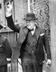 United Kingdom: Sir Winston Churchill, statesman, politician, historian (1874-1965), giving his celebrated 'V for Victory' salute, London, 5 June 1943