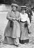 Clara Zetkin (nee Eissner; 5 July 1857 – 20 June 1933) was a German Marxist theorist, activist, and advocate for women's rights. In 1911, she organized the first International Women's Day.<br/><br/>

Until 1917, she was active in the Social Democratic Party of Germany, then she joined the Independent Social Democratic Party of Germany (USPD) and its far-left wing, the Spartacist League; this later became the Communist Party of Germany (KPD), which she represented in the Reichstag during the Weimar Republic from 1920 to 1933.<br/><br/>

Rosa Luxemburg (also Rozalia Luxenburg; Polish: Róża Luksemburg; 5 March 1871 – 15 January 1919) was a Marxist theorist, philosopher, economist and revolutionary socialist of Polish-Jewish descent who became a naturalized German citizen. She was, successively, a member of the Social Democracy of the Kingdom of Poland and Lithuania (SDKPiL), the Social Democratic Party of Germany (SPD), the Independent Social Democratic Party (USPD), and the Communist Party of Germany (KPD).