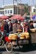 China: Bread vendor in a market in central Kashgar, Xinjiang Province