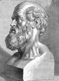 Hippocrates of Kos ( c. 460 – c. 370 BCE), was a Greek physician of the Age of Pericles (Classical Greece), and is considered one of the most outstanding figures in the history of medicine. He is referred to as the 'Father of Western Medicine' in recognition of his lasting contributions to the field as the founder of the Hippocratic School of Medicine.<br/><br/>

This intellectual school revolutionized medicine in ancient Greece, establishing it as a discipline distinct from other fields with which it had traditionally been associated (theurgy and philosophy), thus establishing medicine as a profession.