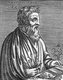 Greece / Turkey: Pedanius Dioscorides (c.40-90 BCE), Greek physician, pharmacologist and botanist. 16th centuryengraving