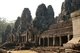 Cambodia: Late afternoon at the south inner gallery and central sanctuary of the Bayon, Angkor Thom, Angkor