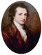 Germany: Johann Wolfgang von Goethe (1749 – 1832), German writer and statesman. Goethe, age 38, painted by Angelica Kauffman (1741-1807), 1787