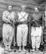 Turkey / Kurdistan: Three Kurdish warriors. Earl Ward's caption reads: 'These Koords are mountaineers & enjoy a fight better than eating'. c. 1910