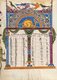 Armenia / Iran: Illuminated canon table from a gospel by Mesrop of Khizan (c. 1560-c. 1652), 1615
