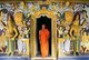 Sri Lanka: Monk at Malwatte Vihara (temple), Kandy