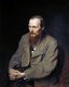 Russia: Fyodor Mikhailovich Dostoyevsky (1821–1881), novelist and writer. Oil painting by Vasily Perov (1833-1882), 1872
