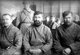 Russia / Soviet Union: Defendants in prison clothing at one of the 'Moscow Show Trials', Moscow, 1936