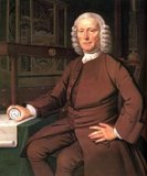 John Harrison (1693– 1776) was a self-educated English carpenter and clockmaker. He invented the marine chronometer, a long-sought after device for solving the problem of establishing the East-West position or longitude of a ship at sea, thus revolutionising and extending the possibility of safe long-distance sea travel in the Age of Sail. The problem was considered so important, that the British Parliament offered financial rewards of up to £20,000 (£2.75 million) under the 1714 Longitude Act.