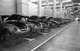 Germany: Chassis assembly line, Volkswagen Auto Works, Wolfsburg, 1973