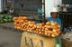 Cambodia: Bread (baguette) vendor in the central market in Kompong Cham