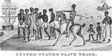 The Atlantic slave trade or transatlantic slave trade took place across the Atlantic Ocean from the 16th through to the 19th centuries. The vast majority of those enslaved that were transported to the New World, many on the triangular trade route and its Middle Passage, were West Africans from the central and western parts of the continent sold by western Africans to western European slave traders, or by direct European capture to the Americas.<br/><br/>

The numbers were so great that Africans who came by way of the slave trade became the most numerous Old World immigrants in both North and South America before the late 18th century.  Far more slaves were taken to South America than to the north. The South Atlantic economic system centered on producing commodity crops, and making goods and clothing to sell in Europe, and increasing the numbers of African slaves brought to the New World.