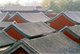China: Tiled roofs of outer buildings at the Puning Temple (Pǔníng Sì) or Temple of Universal Peace, Chengde, Hebei Province