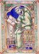 England: Eadwine the Scribe, from the Eadwine Psalter, Canterbury, c. 1155-1160