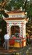 Vietnam: Small shrine with worshipper, Tay Ho Pagoda, West Lake (Ho Tay), Hanoi