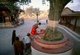 Nepal: Hindu worshippers at a holy tree next to the Kankeshwari Temple, Kathmandu