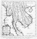 Southeast Asia: 'Kaart der Koningryken Siam, Tonkin, Pegu, Ava, Arakan' (Map of Siam, Tonkin, Pegu, Ava and Arakan), Jacobus van der Schley (1715-1779),  c. 1753