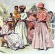 Suriname: 'Indigenes de Surinam' (Natives of Suriname), Adrien Marie, Paris Illustree, July 1883