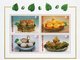 Thailand: Commemorative set of stamps issued in Thailand (1994) featuring elaborate betel sets