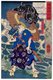 Japan: 'Fuwa Bansaku and the Monster', from 'One Hundred Ghost Tales from China and Japan', Tsukioka Yoshitoshi (1839-1892), 1865