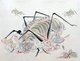 Japan: Tsuchigumo, the 'earth spider', being killed by Minamoto no Yorimitsu. From a 17th century copy of the 14th century 'Tsuchigumo Zoshi' scroll of Tosa Nagataka