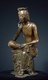 Korea: Gilt bronze Bodhisattva Maitreya, early 7th century CE. Korean National Treasure No. 83