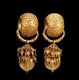 Korea: A pair of gold earings, Gyeongju, Silla Period, 6th century CE. Korean National Treasure No. 90
