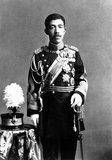 Emperor Taishō (Taisho-tenno, 31 August 1879 – 25 December 1926) was the 123rd Emperor of Japan, according to the traditional order of succession, reigning from 30 July 1912, until his death in 1926.<br/><br/>

The Emperor’s personal name was Yoshihito. According to Japanese custom, during the reign the emperor is called the (present) Emperor. After death he is known by a posthumous name that, according to a practice dating to 1912, is the name of the era coinciding with his reign. Having ruled during the Taisho period, he is correctly known as The Taisho Emperor.