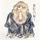 Japan: Mehitotsubou, also known as Hititsume Kozo, a one-eyed monster from the 'Hyakki Yako' (Night Parade of One Hundred Demons). Sawaki Sushi, 'Hyakkai Zukan', 1737