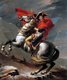 France: 'Napoleon Crossing the Alps'. Oil on canvas, Jacques-Louis David (1748-1825), 1800