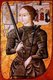France: Miniature painting of Joan of Arc / Jean d'Arc (1412-1431), oil on parchment, anon., c. 1485