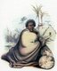 New Zealand: Potatau Te Wherowhero (1770-1860), Maori leader. George French Angas (1822-1886), 1847